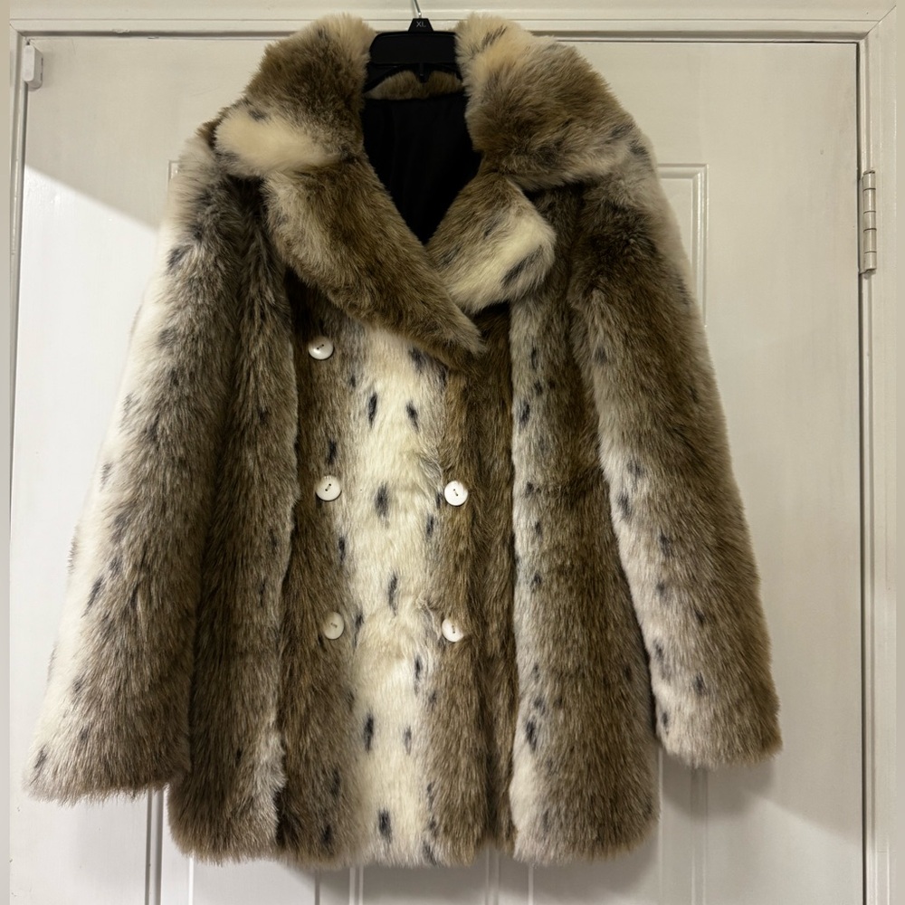 Elegant Faux Fur Teddy Jacket